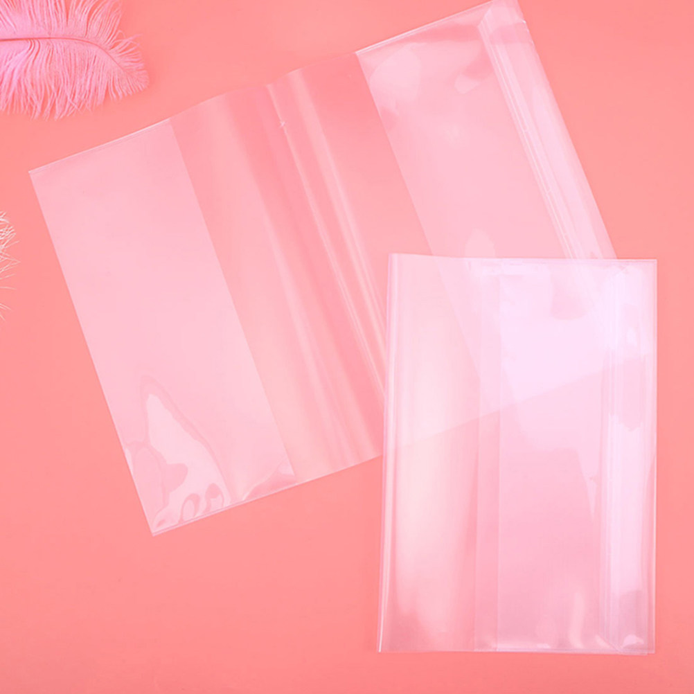 20 Pcs Book Cover Protector Co - مراجعة Card Sleeves Protector وسعره