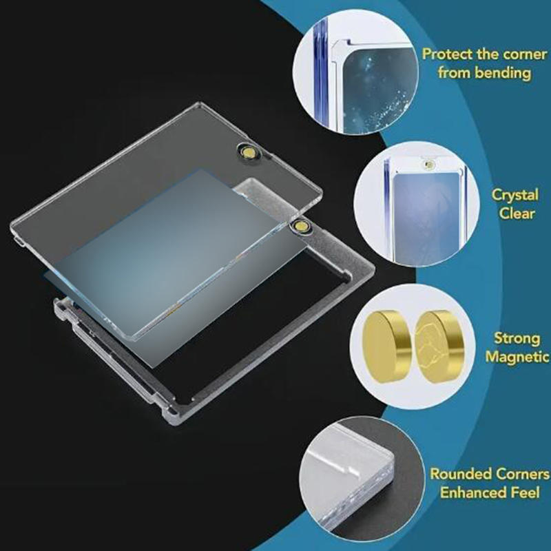 Magnetic Card Holders for Trad - مراجعة Card Sleeves Protector وسعره