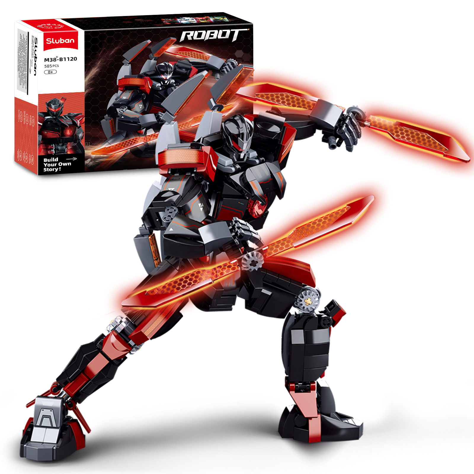 585PCS Dark Wanderer Mecha Bui - مراجعة Board Game Unmatched وسعره