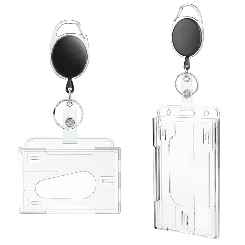 Transparent Cards Slots ID Tag - مراجعة Card Sleeves Protector وسعره