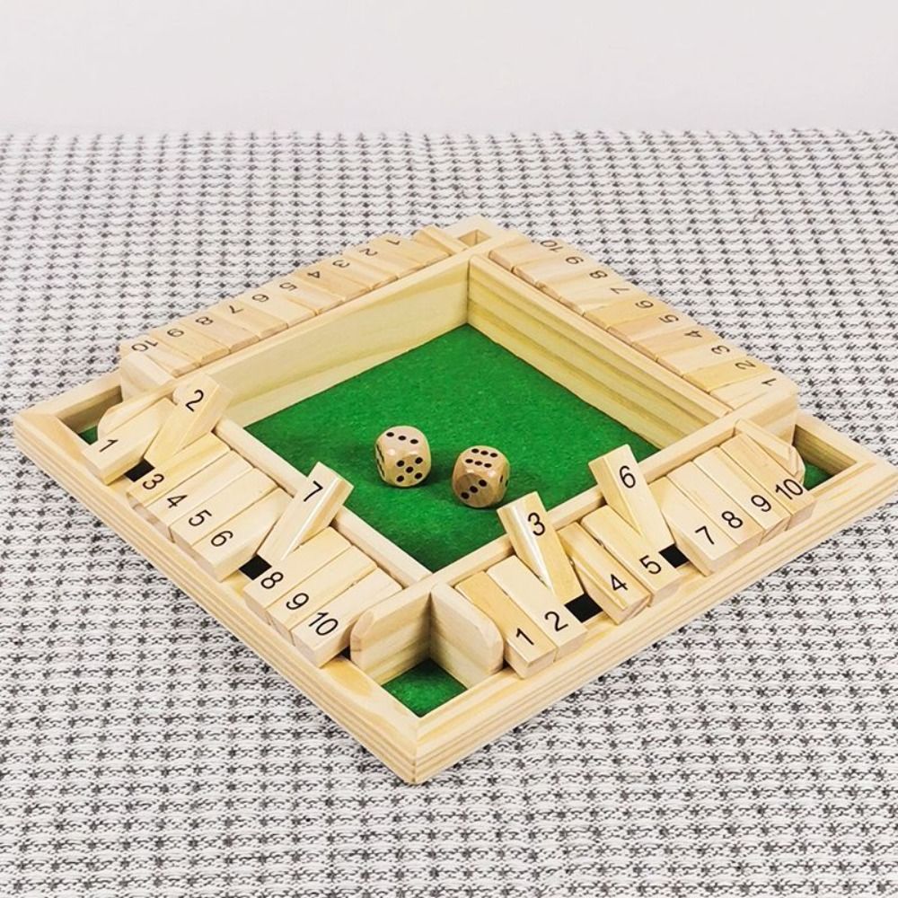 Shut The Box Table Board Game  - مراجعة Board Game Digital وسعره