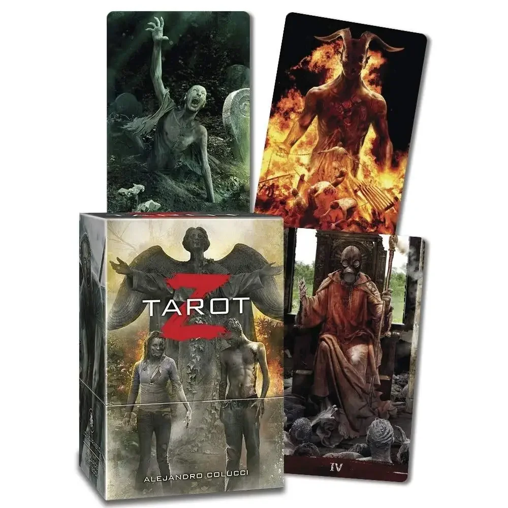 Dark Themes Tarot Z Kit Tarot  - مراجعة Board Game Zombie وسعره