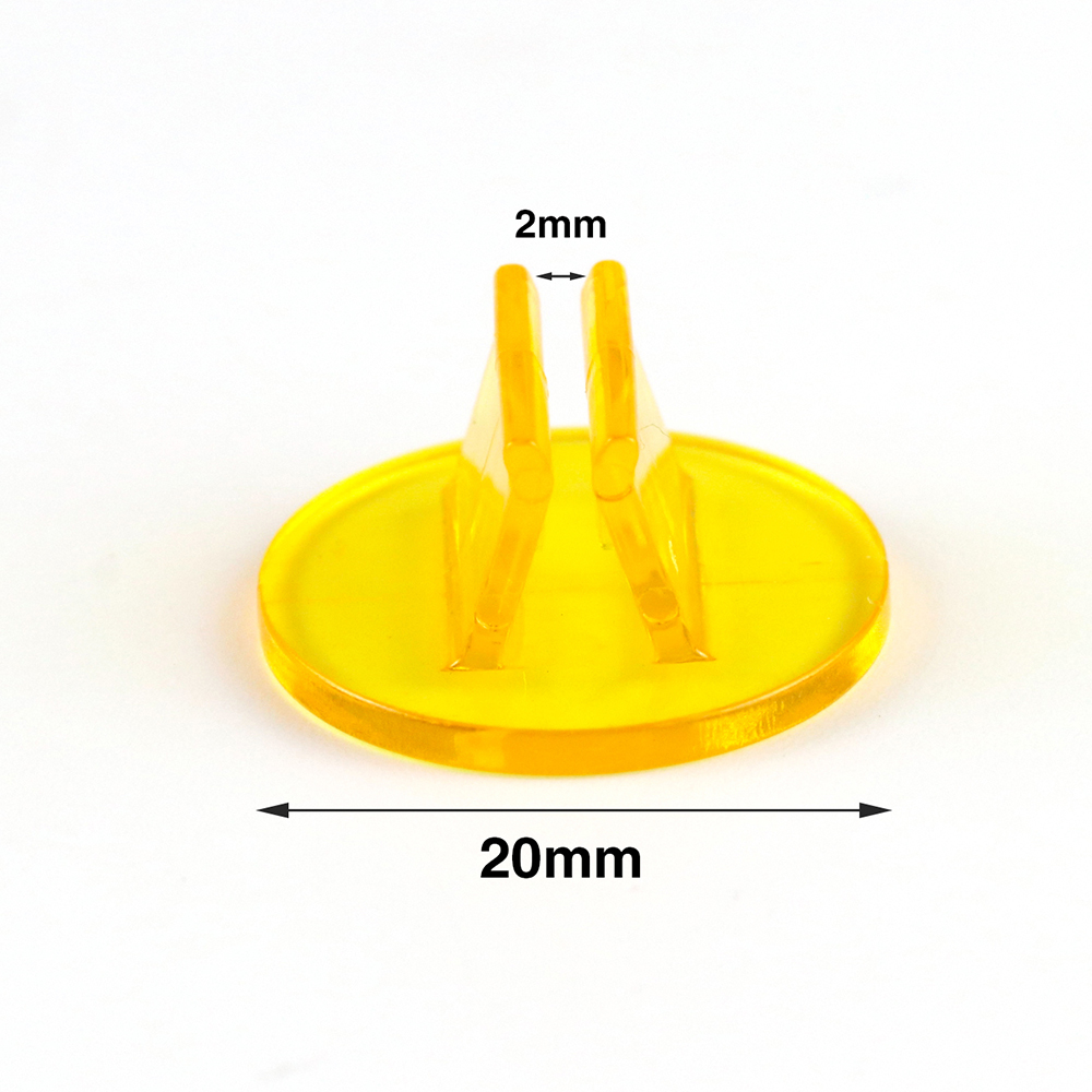 50pcs Card Holder Translucent  - مراجعة Board Game With Chips وسعره