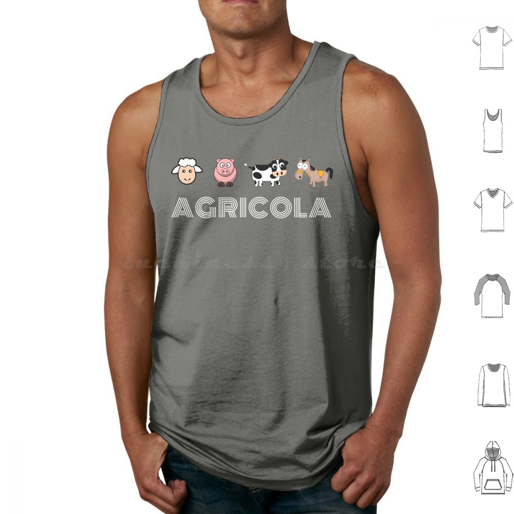 Board Game-Agricola Tank Tops  - مراجعة Board Game Geek وسعره