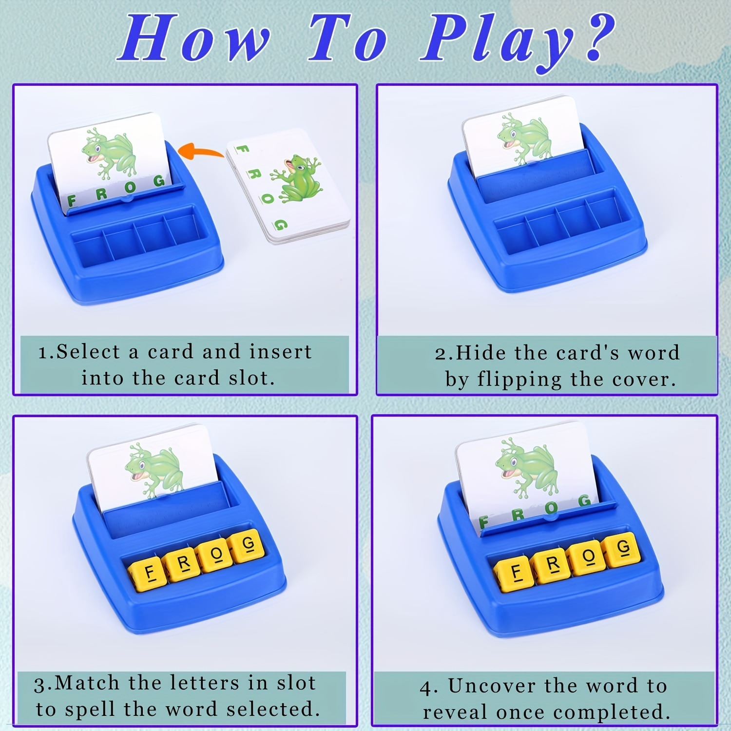 Children's English Word Matchi - مراجعة Cooperative Card Game وسعره