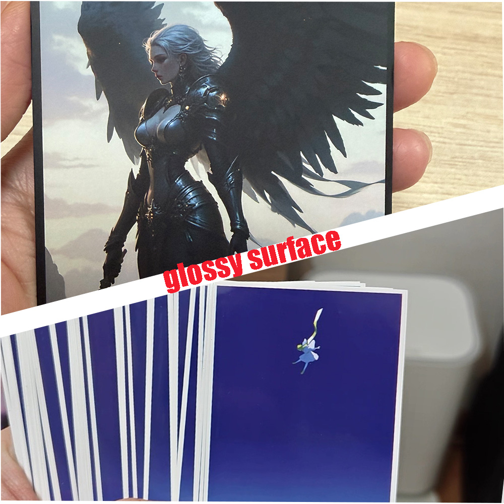 15PCS/50PCS/60PCS/70PCS HD Cus - مراجعة Card Sleeves Protector وسعره