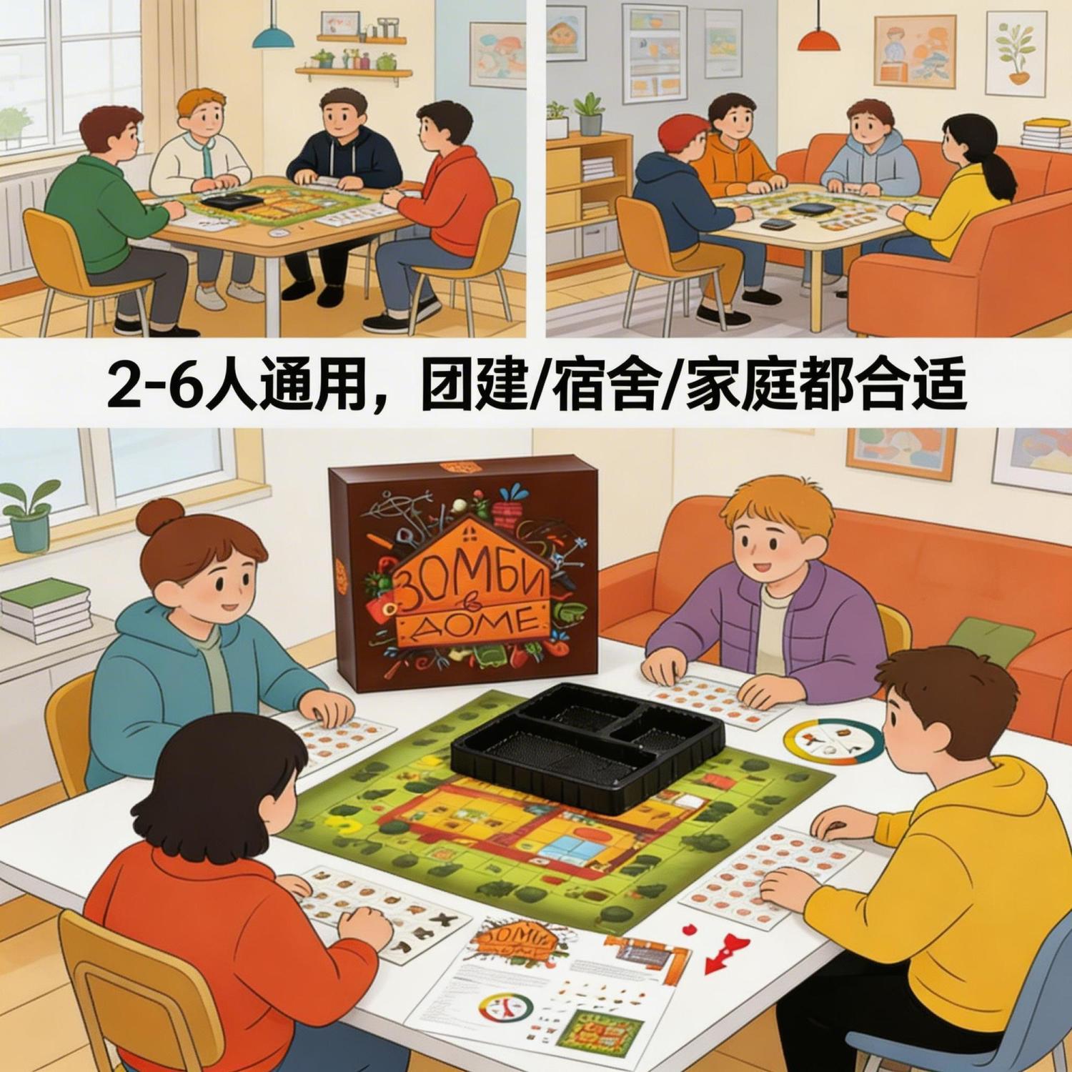 Russian Version Zombie Surviva - مراجعة Board Game Zombie وسعره