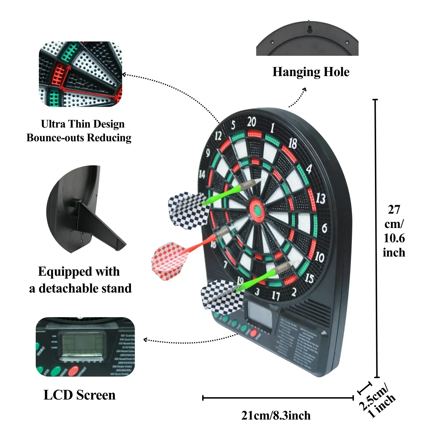 Portable Electronic Dartboard  - مراجعة Board Game Digital وسعره